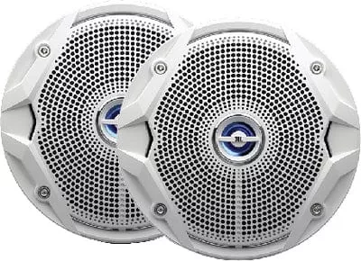 6.5" 180W WHITE SPKRS 1PR/BX