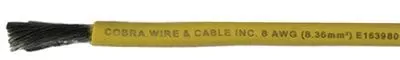 #6 YELLOW TINNED BATTERY CABLE