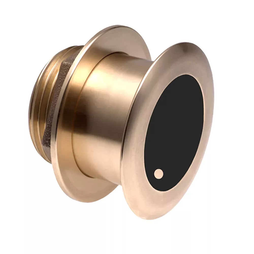 Airmar B164 Bronze Thru-Hull Transducer w/Humminbird #9 Plug - 7-Pin - 12° | B164-12-HB