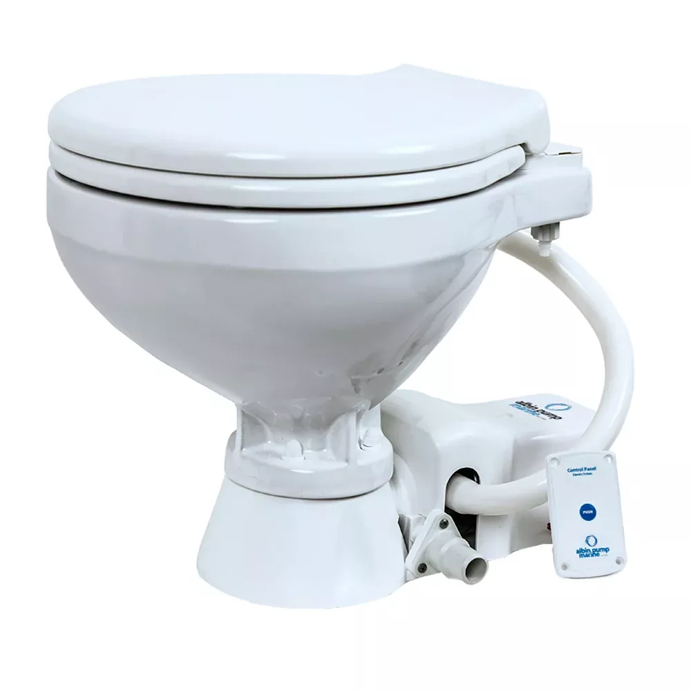 Albin Pump Marine Toilet Standard Electric EVO Compact - 24V | 07-02-005