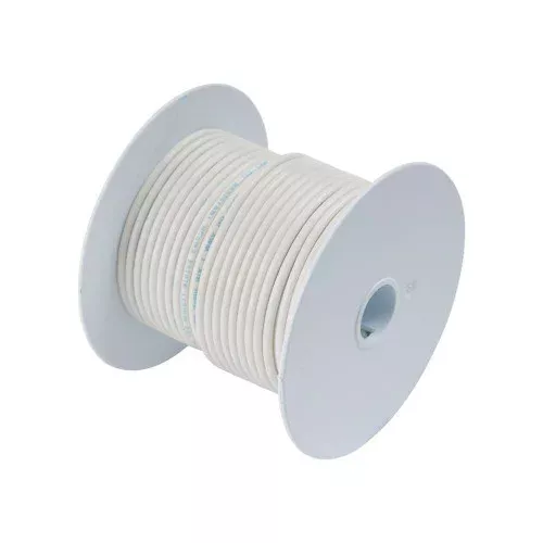 Ancor White 12 AWG Tinner Copper Wire - 100' | 106910