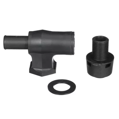 Attwood 90 P-Trap Fuel Tank Vent - Black w /Black Vent Head [1670-3]