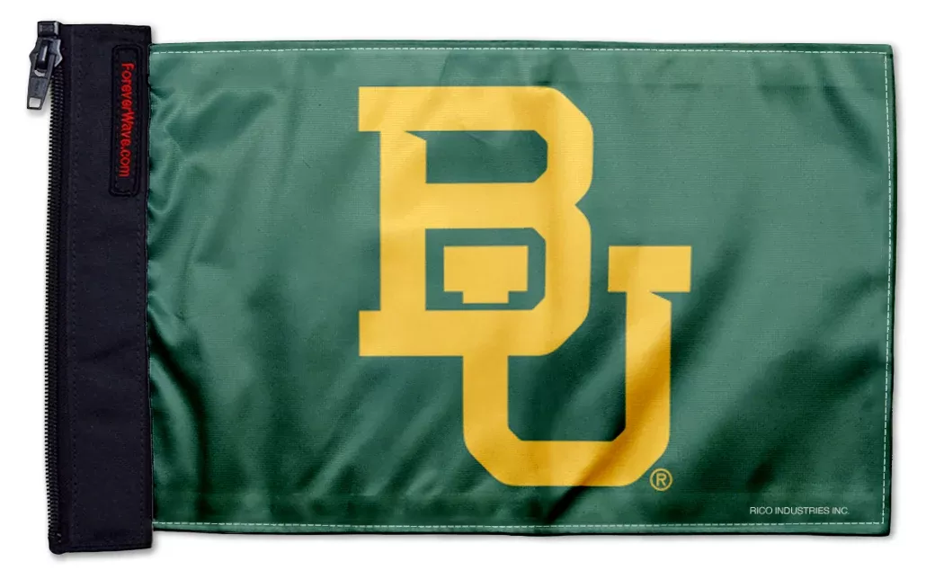 Baylor 11"x17" Forever Wave Flag for Bronco