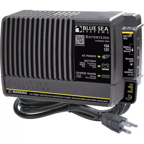 Blue Sea 7605 BatteryLink Charger - 10Amp - 2-Bank | 7605