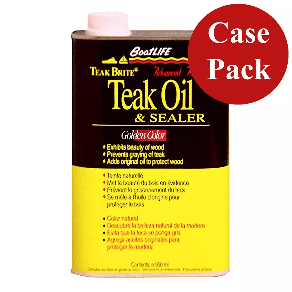BoatLIFE Teak Brite Advanced Formula Teak Oil - 32oz *Case of 12* [1188CASE]