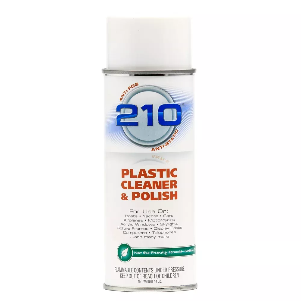 Camco 210 Plastic Cleaner Polish 14oz Spray | 40934