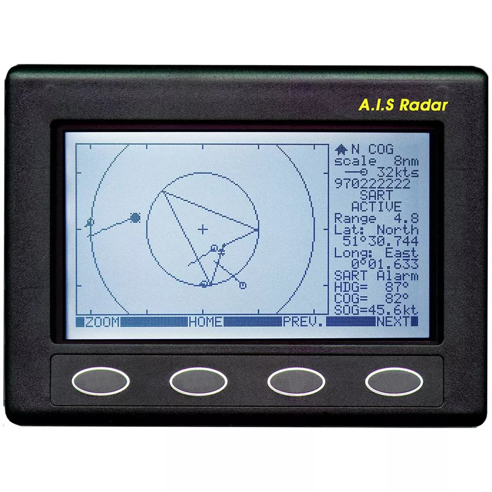 Clipper AIS Plotter/Radar - Requires GPS Input & VHF Antenna | CLIP-AIS