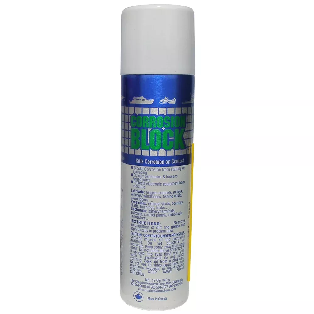 Corrosion Block 12oz Aerosol Can - Non-Hazmat, Non-Flammable & Non-Toxic | 20012