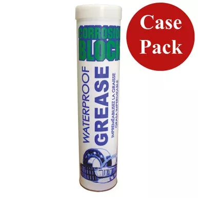 Corrosion Block High Performance Waterproof Grease - 14oz Cartridge - Non-Hazmat, Non-Flammable & Non-Toxic | 25014