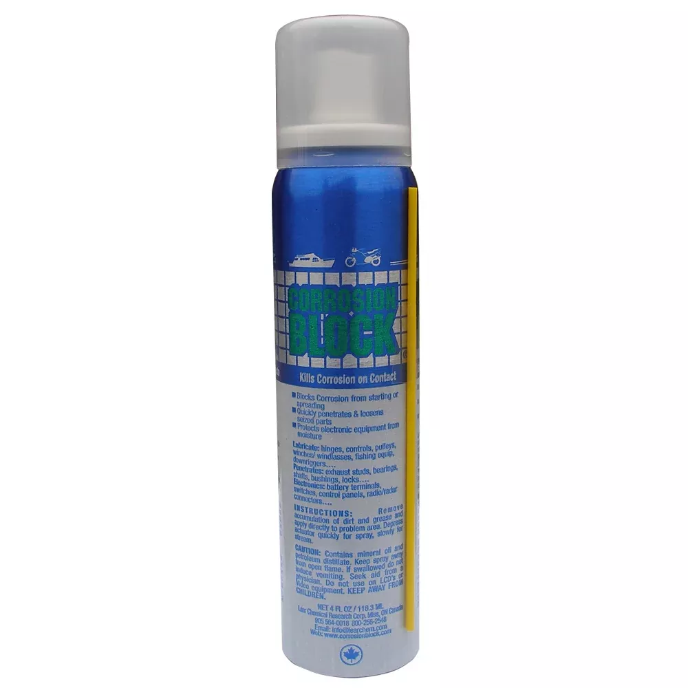 Corrosion Block Liquid Pump Spray - 4oz - Non-Hazmat, Non-Flammable & Non-Toxic | 20002