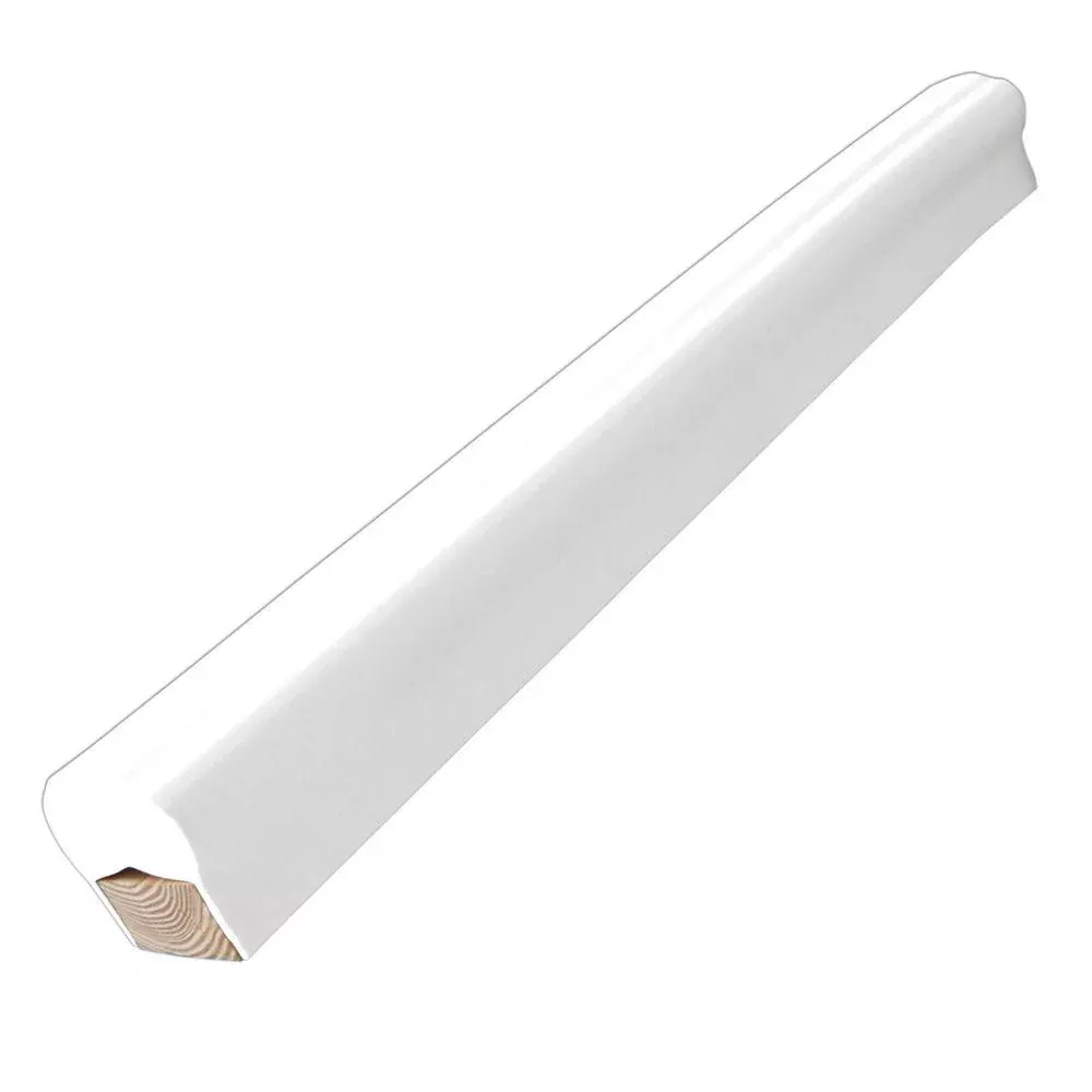 Dock Edge Piling Post Bumper - One End Capped - 6' - White | 1022-F