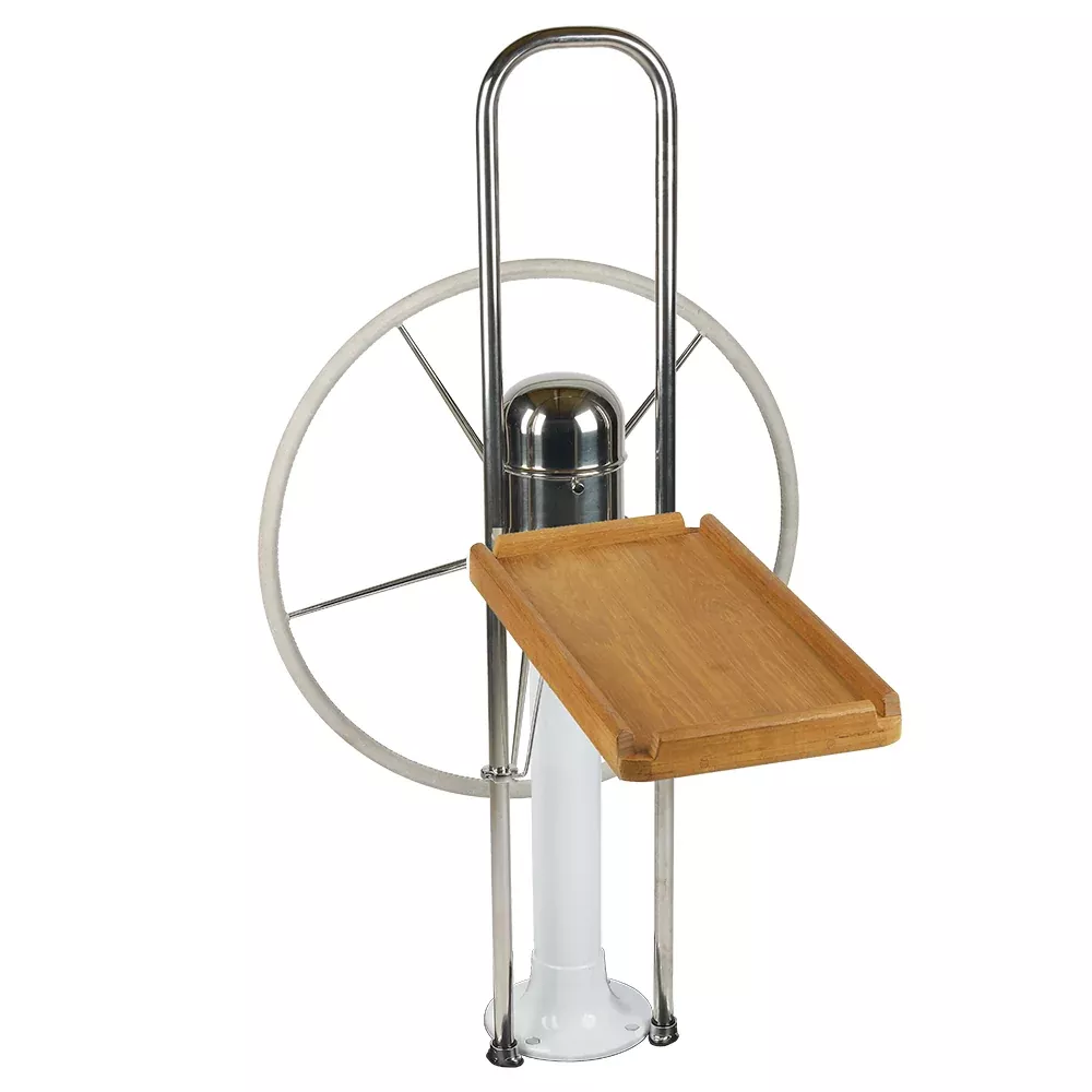 Edson Teak Fold Down Luncheon Table - Edson 9-1/2" Guard w/ 1", 1-1/8", 1-1/4" | 761TK-95