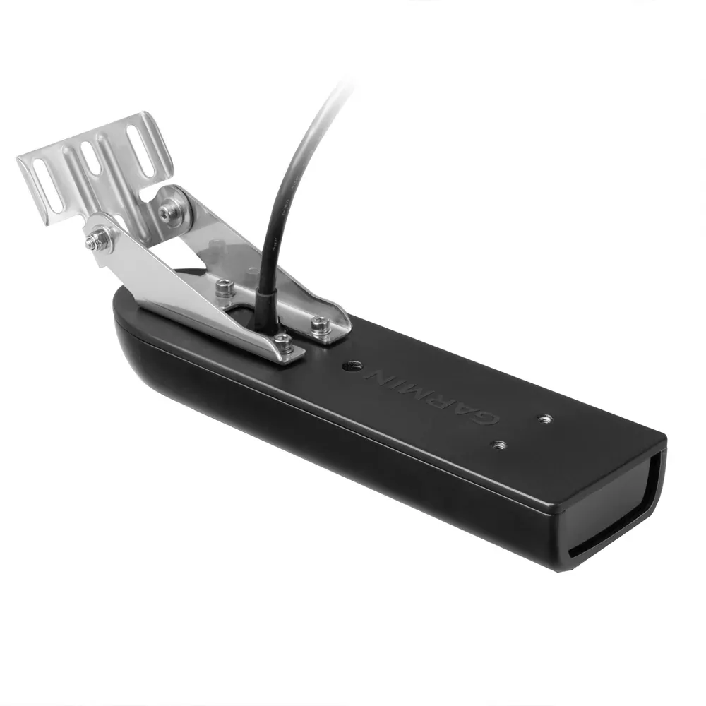 Garmin GT51M-TM Transom Mount DownVü/SideVü 500W, Traditional 600W Transducer Mid-Band CHIRP w/Temp - 12-Pin | 010-01966-00