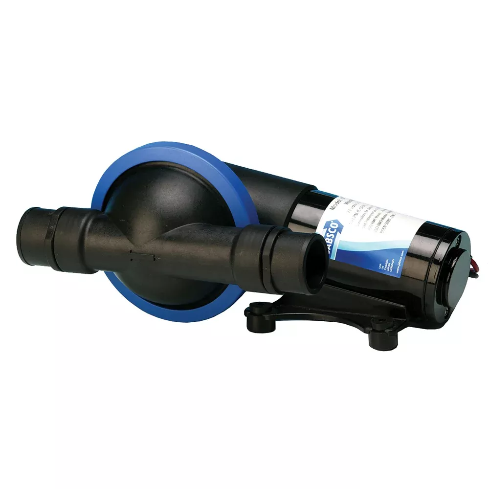 Jabsco Filterless Waste Pump w /Single Diaphragm - 24V [50890-1100]