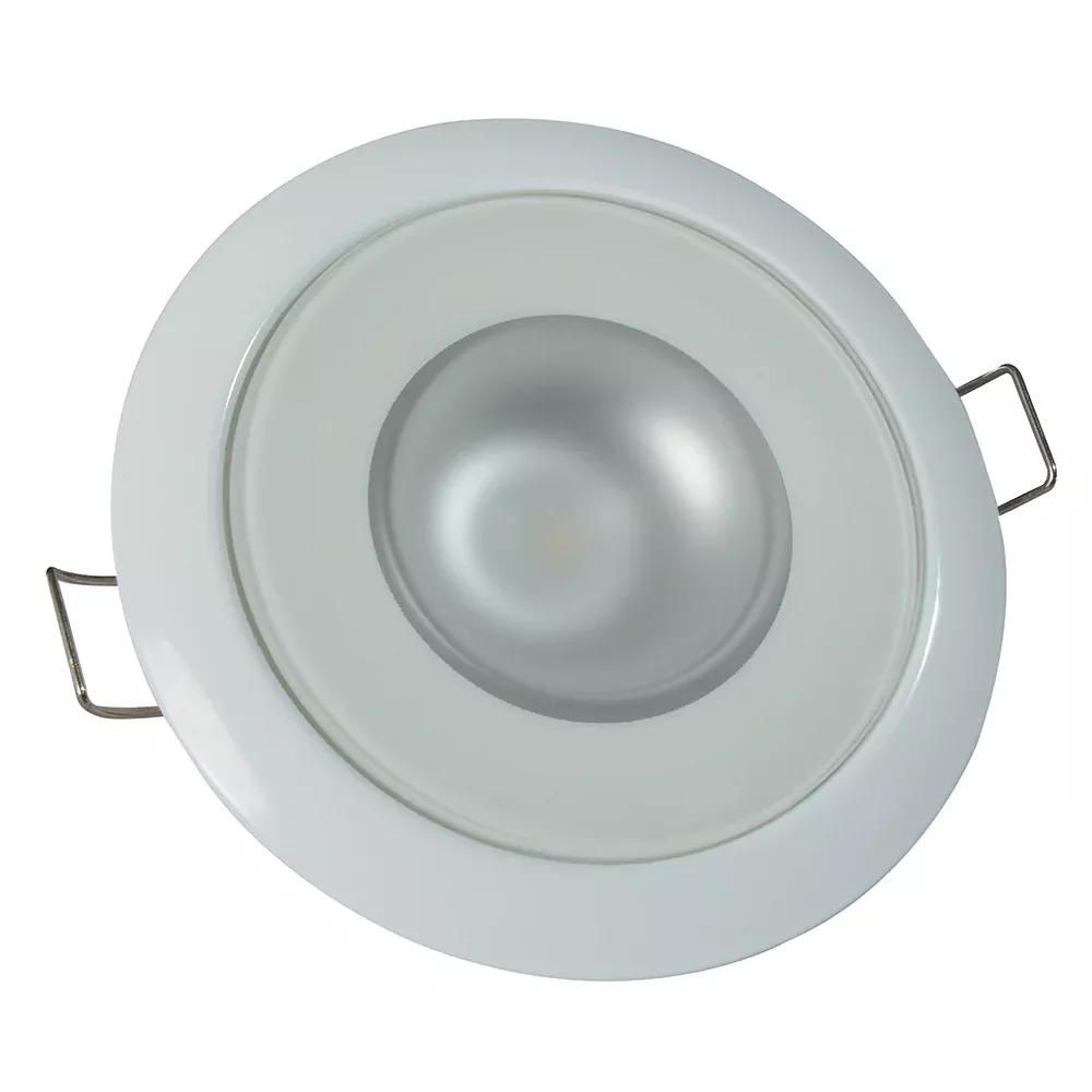 Lumitec Mirage Flush Mount Down Light Spectrum RGBW - White Housing | 113127