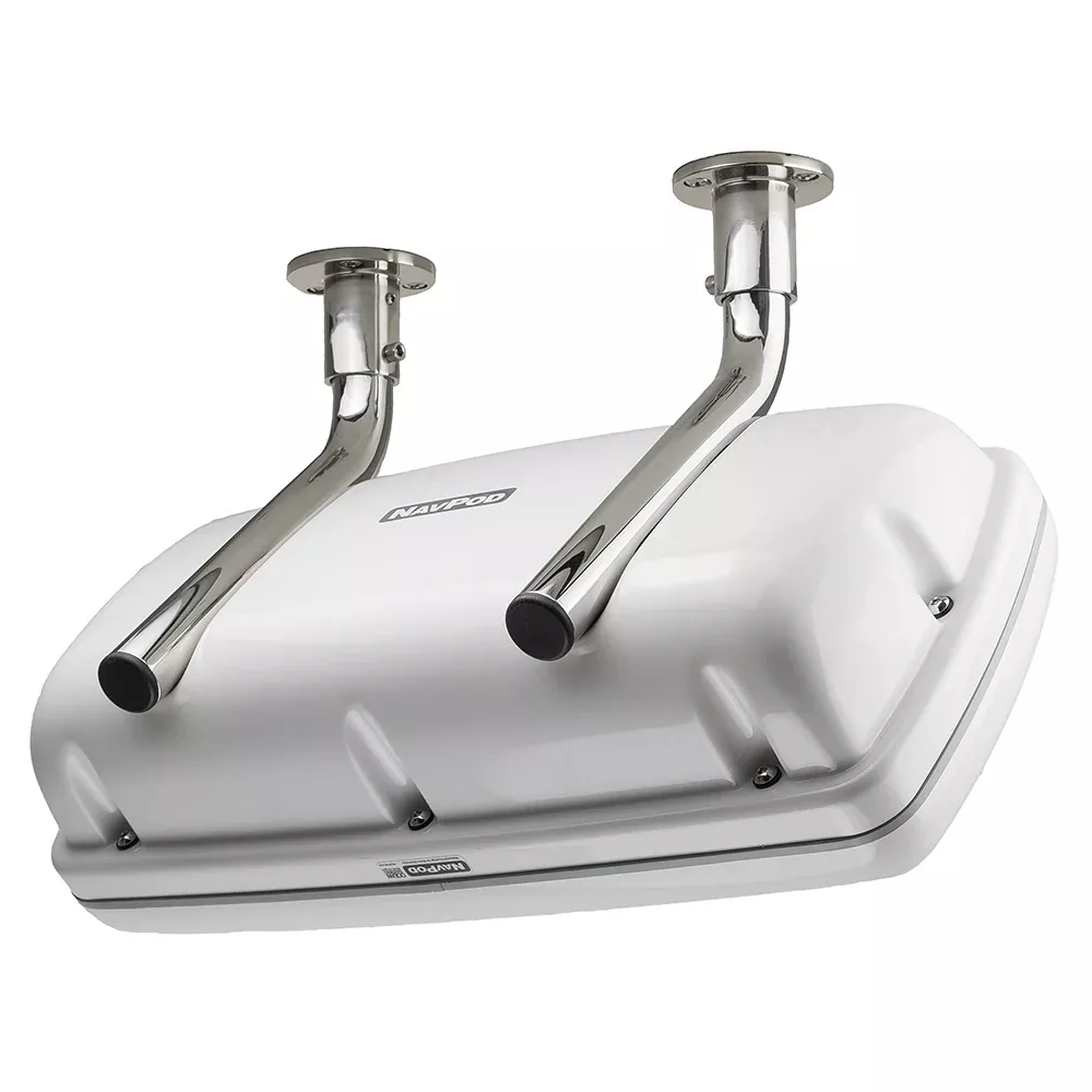 NavPod SystemPod Pre-Cut Simrad GO9/BG Vulcan91 Instrument (Simrad IS42/BG Triton2/AP44 Square Hole) f/9.5" Wide Guard [GP1040-42]