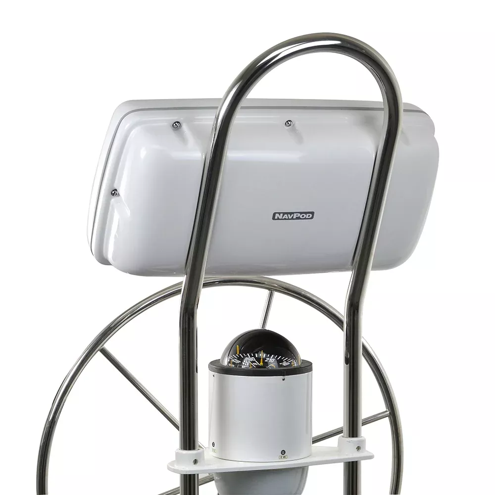 NavPod SystemPod Precut f/Simrad NSS12 evo3/BG Zeus3 122 Instruments (3.6 holes) f/12 Wide Guard[GP2170-16]