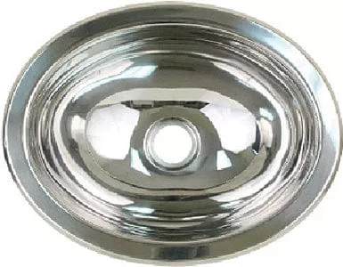 S/S SINK MIRROR FINISH OVAL 13