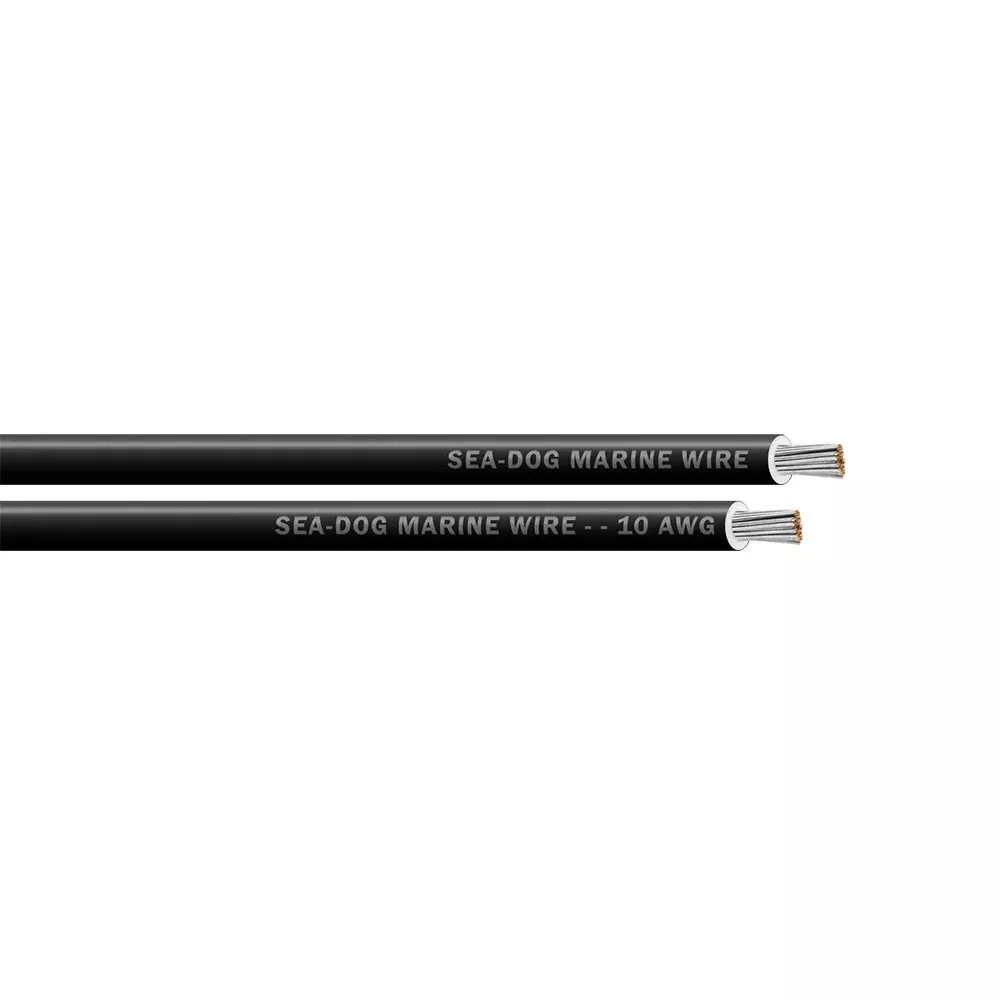 Sea-Dog 10 AWG Black Primary Wire - 500' [8010017]