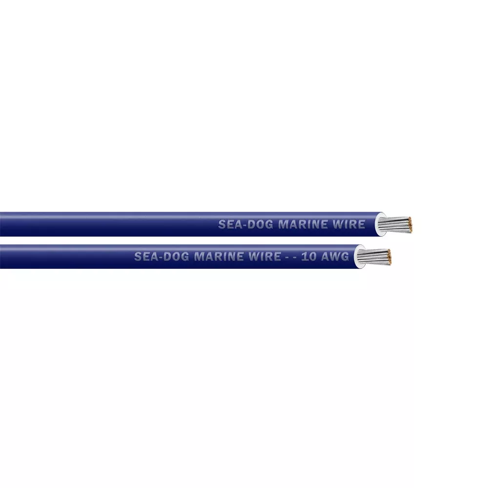 Sea-Dog 10 AWG Dark Blue Primary Wire - 250' [8010064]
