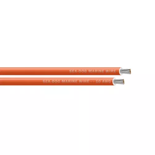 Sea-Dog 10 AWG Orange Primary Wire - 25' [8010080]