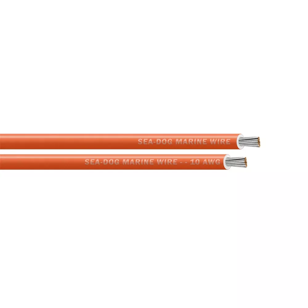 Sea-Dog 10 AWG Orange Primary Wire - 250' [8010084]