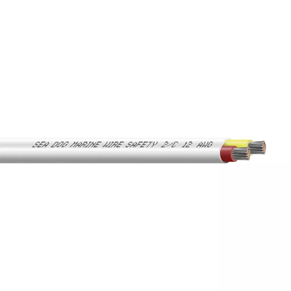 Sea-Dog 12/2 AWG Flat Duplex Safety Wire - Red/Yellow - 250' [8012224]