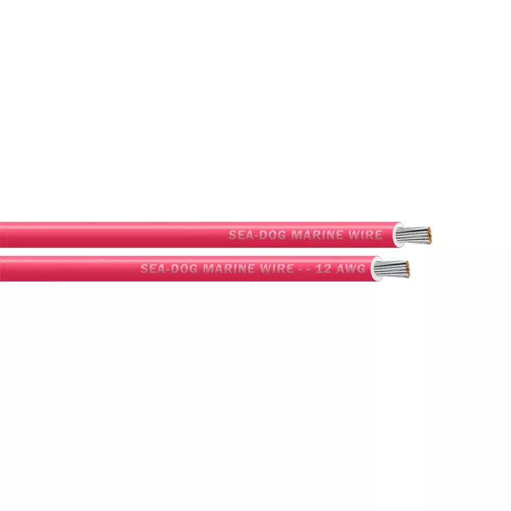 Sea-Dog 12 AWG Pink Primary Wire - 100' [8012092]