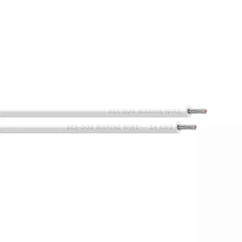 Sea-Dog 14 AWG White Primary Wire - 1000' [8014059]