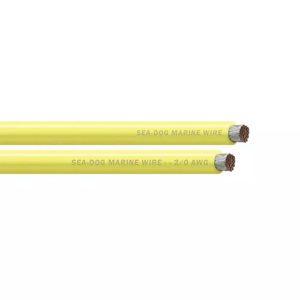 Sea-Dog 2/0 AWG Yellow Battery Cable - 200' [8021033]