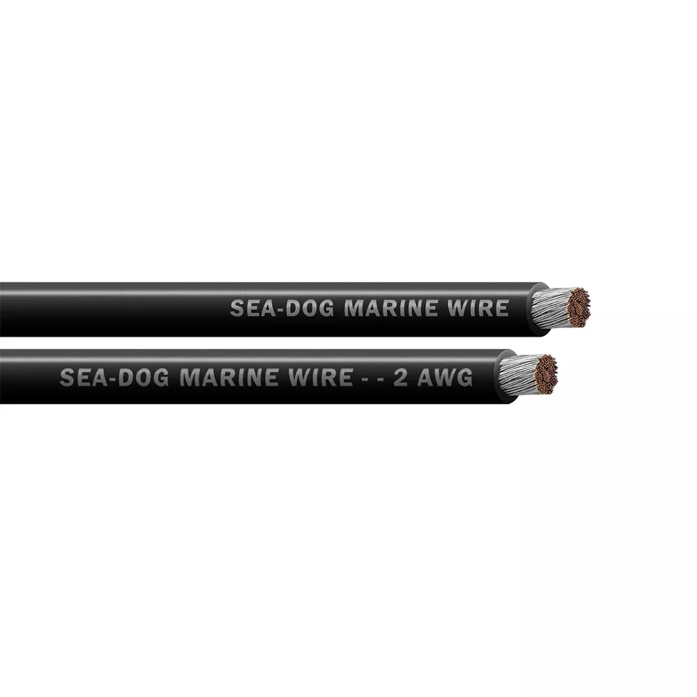Sea-Dog 2 AWG Black Battery Cable - 250' [8002014]
