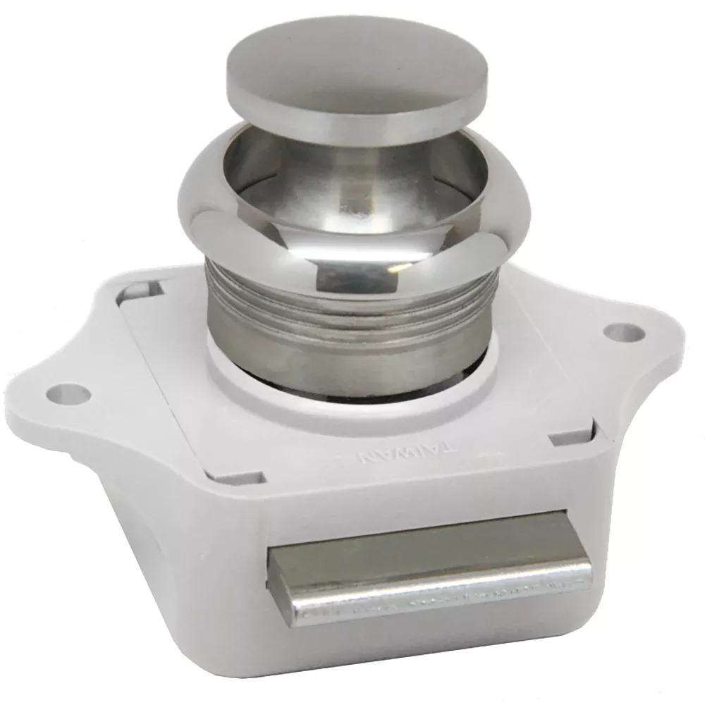 Sea-Dog Push Button Rim Latch - Stainless Steel /Plastic Housing [225300-1]