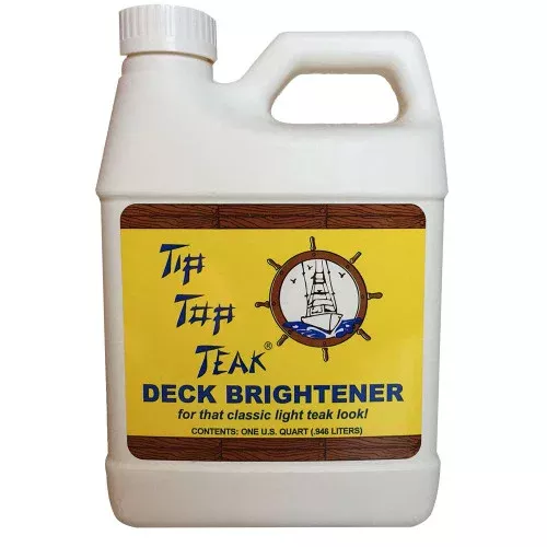 Tip Top Teak Tip Top Teak Deck Brightener - Quart - *Case of 12* | TB 3001CASE
