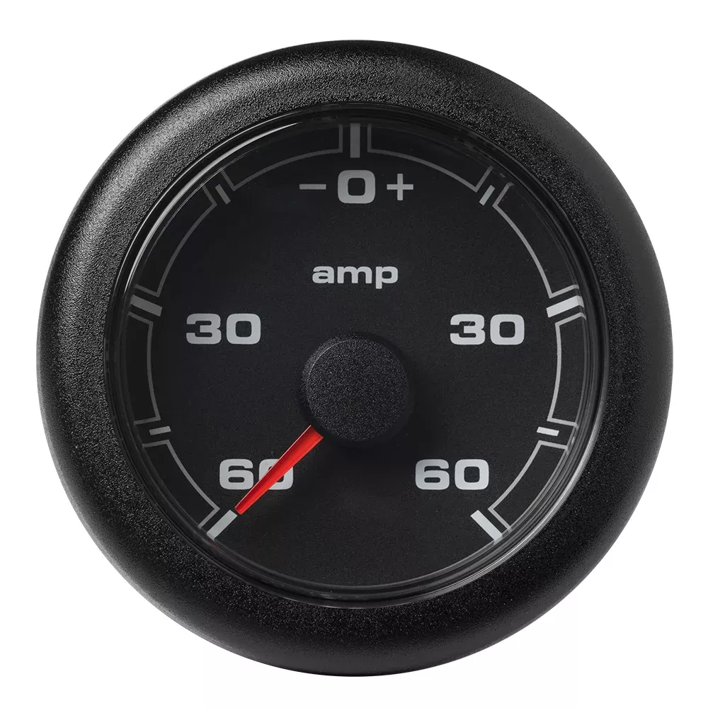 Veratron 52MM (2-1/16") OceanLink Battery Current Gauge - 60/+60 Amps - Black Dial & Bezel | A2C1349640001