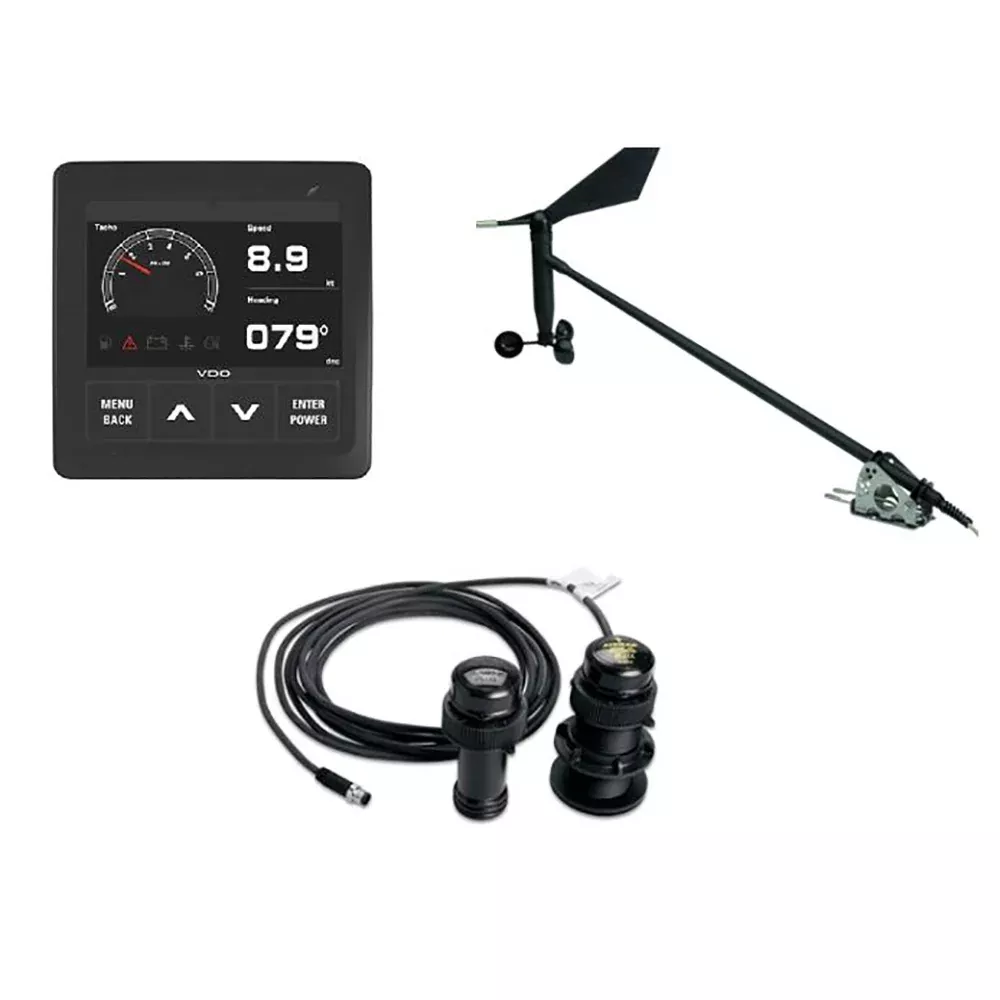 Veratron Navigation Kit f/Sail, Wind Sensor, Transducer, Display & Cables | A2C1352150002
