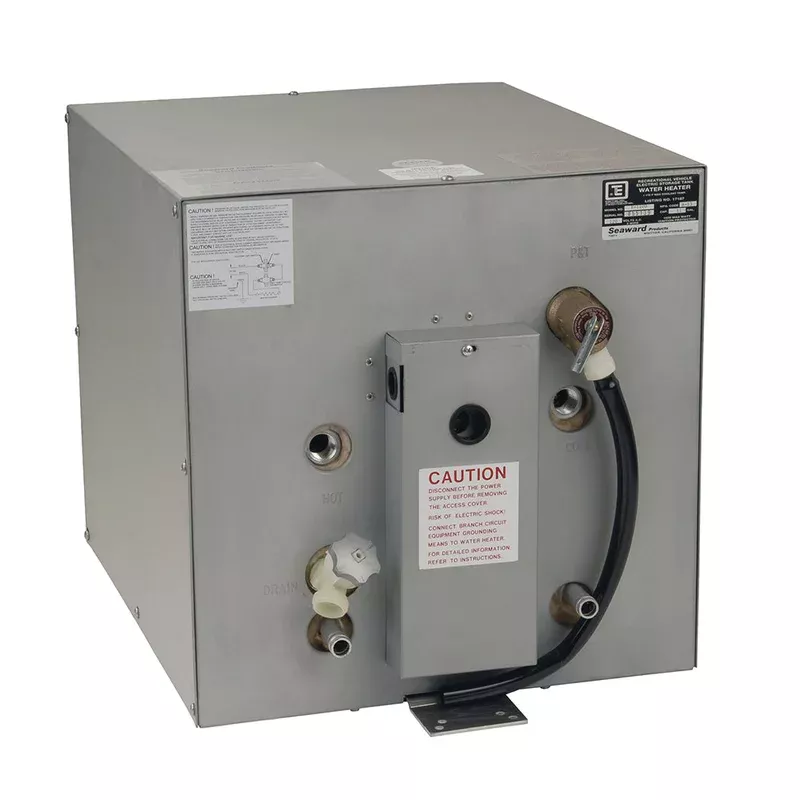 Whale Seaward 11 Gallon Hot Water Heater w/Front Heat Exchanger - Galvanized Steel - 120V - 1500W | F1100