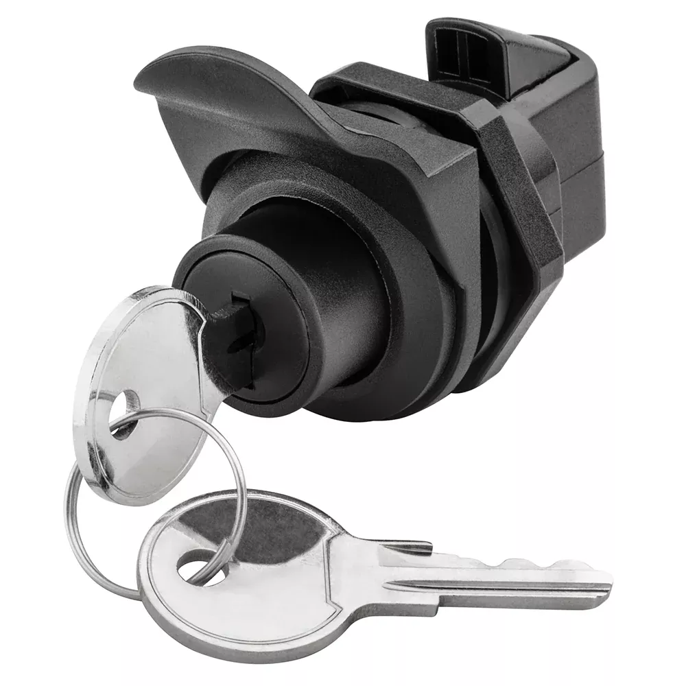 Whitecap Locking Push Button Latch | S-0232C