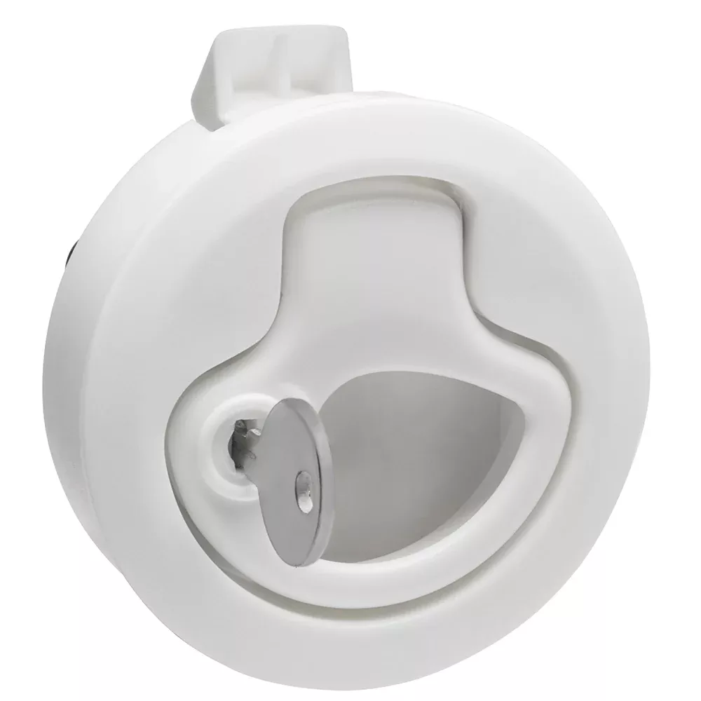 Whitecap Mini Ring Pull Nylon Locking White | 3228WC