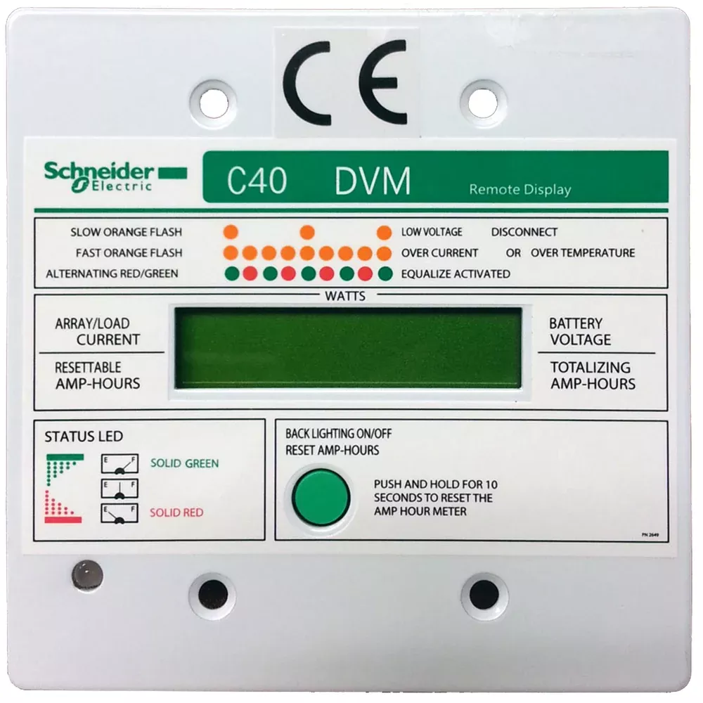 Xantrex C-Series Digital Remote w/50' Cable | CM/R-50