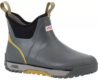Xtratuf Men’s Ice 6in Ankle Deck Boot – Gray – 12
